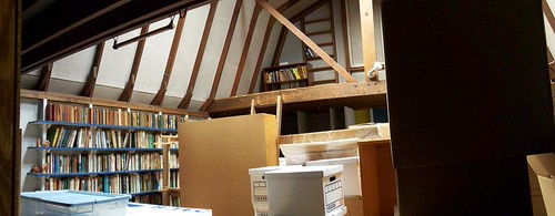 barn full of boxes