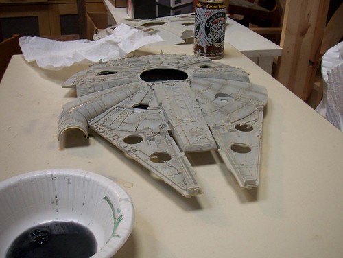 Millennium Falcon model